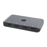 Коммутатор AVE USBH 4х4 (PC Sharing Switch) USB 2.0 - 4 порта для 4 ПК